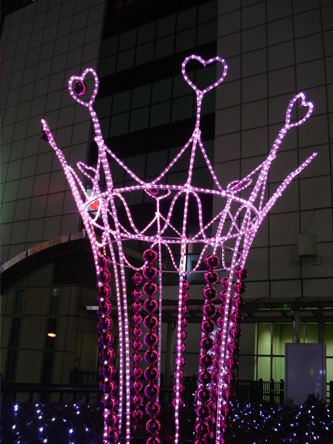 20081227 立川駅北口ｲﾙﾐﾈｰｼｮﾝ.JPG
